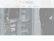 Tablet Screenshot of brassvalley.com